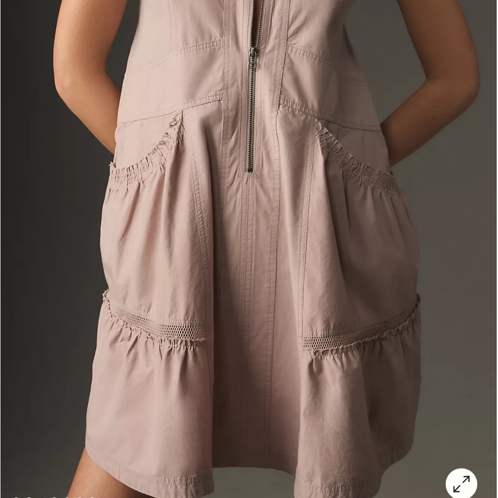 Daily Practice by Anthropologie Trek Utility Mini Dress